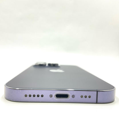 【全額返金保証】【最速発送】Apple iPhone iPhone 14 Pro 256GB ディープパープル SIMフリー 白ロム 動作確認済 78%