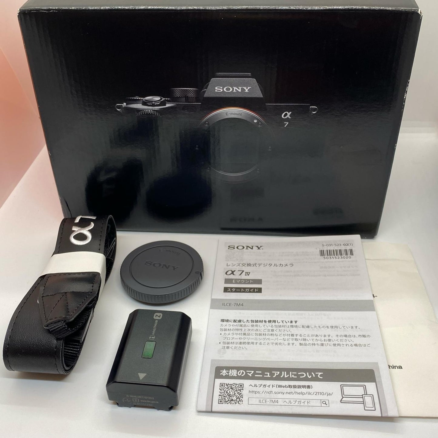 【全額返金保証】【最速発送】Sony デジタル一眼 α7 IV ILCE-7M4 ボディ ブラック 動作確認済