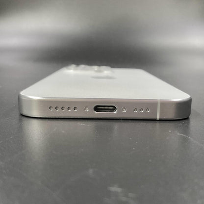 【全額返金保証】【最速発送】Apple iPhone iPhone 15 Pro 256GB ホワイトチタニウム SIMフリー 白ロム 美品 動作確認済 80%