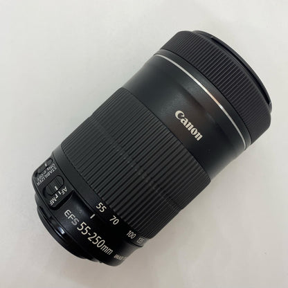 【全額返金保証】【最速発送】Canon EF-S55-250mm F4-5.6 IS STM 美品 動作確認済