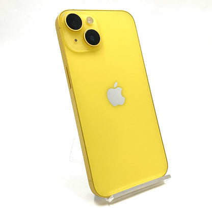 【全額返金保証】【最速発送】Apple iPhone iPhone 14 128GB イエロー docomo 動作確認済 86%