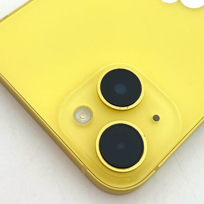 【全額返金保証】【最速発送】Apple iPhone iPhone 14 128GB イエロー docomo 動作確認済 86%