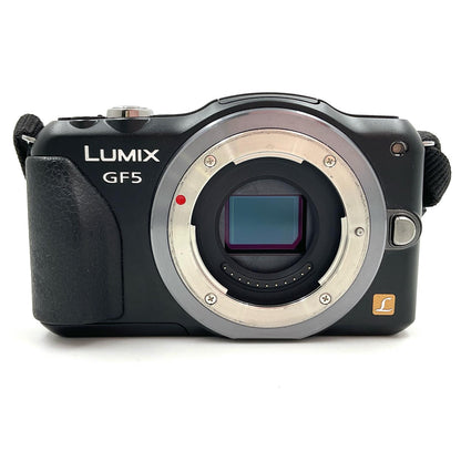 【最速発送】Panasonic デジタル一眼 LUMIX DMC-GF5-K ボディ [エスプリブラック]【難有】