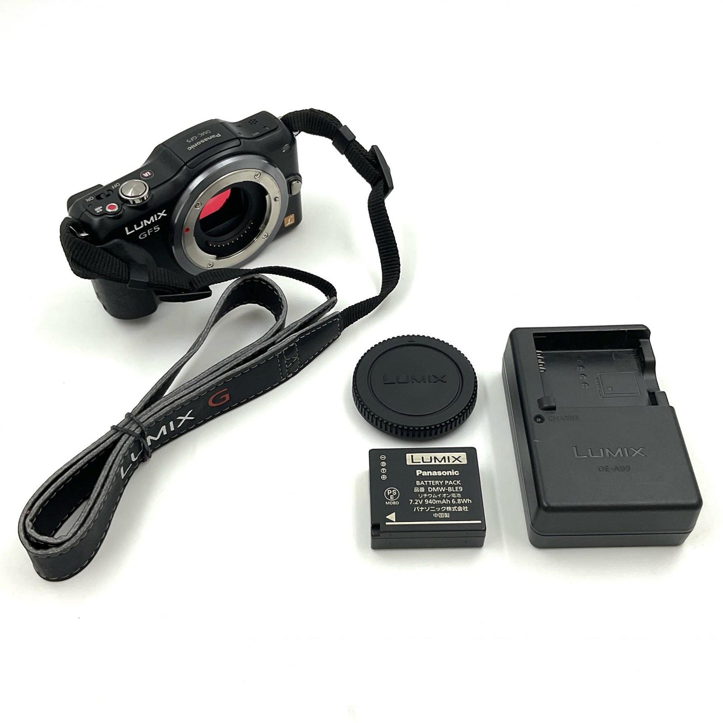 【最速発送】Panasonic デジタル一眼 LUMIX DMC-GF5-K ボディ [エスプリブラック]【難有】