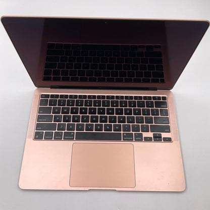 【全額返金保証】【最速発送】Apple MacBook Air 13インチ 2020 Apple M1 16GB M.2 SSD 256GB ゴールド 91% 動作確認済
