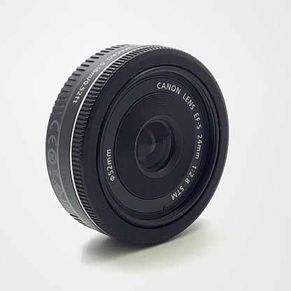 【全額返金保証】【最速発送】Canon EF-S24mm F2.8 STM 動作確認済