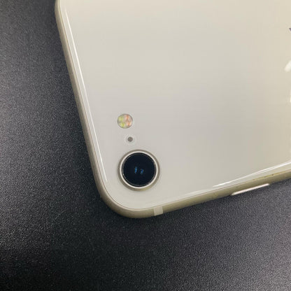 【最速発送】Apple iPhone iPhone SE（第3世代） 128GB スターライト SIMフリー 白ロム【難有】 87%