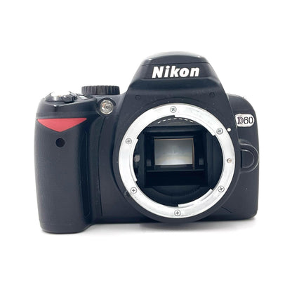 【全額返金保証】【最速発送】Nikon デジタル一眼 D60 ボディ ブラック 動作確認済