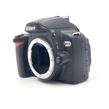 【全額返金保証】【最速発送】Nikon デジタル一眼 D60 ボディ ブラック 動作確認済