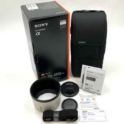 【全額返金保証】【最速発送】Sony FE 70-200mm F2.8 GM OSS II SEL70200GM2 美品 動作確認済