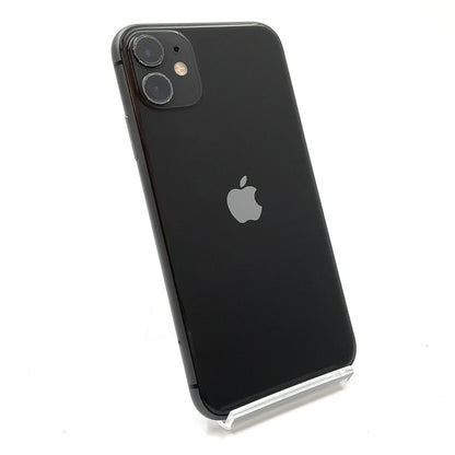 【全額返金保証】【最速発送】Apple iPhone iPhone 11 128GB ブラック Softbank 白ロム 動作確認済 72%