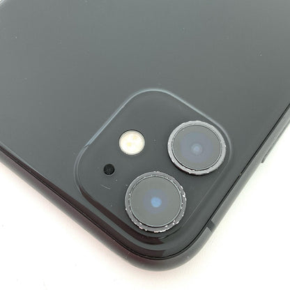 【全額返金保証】【最速発送】Apple iPhone iPhone 11 128GB ブラック Softbank 白ロム 動作確認済 72%