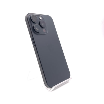 【全額返金保証】【最速発送】Apple iPhone iPhone 15 Pro 256GB ブラックチタニウム SIMフリー 白ロム 美品 動作確認済 90%
