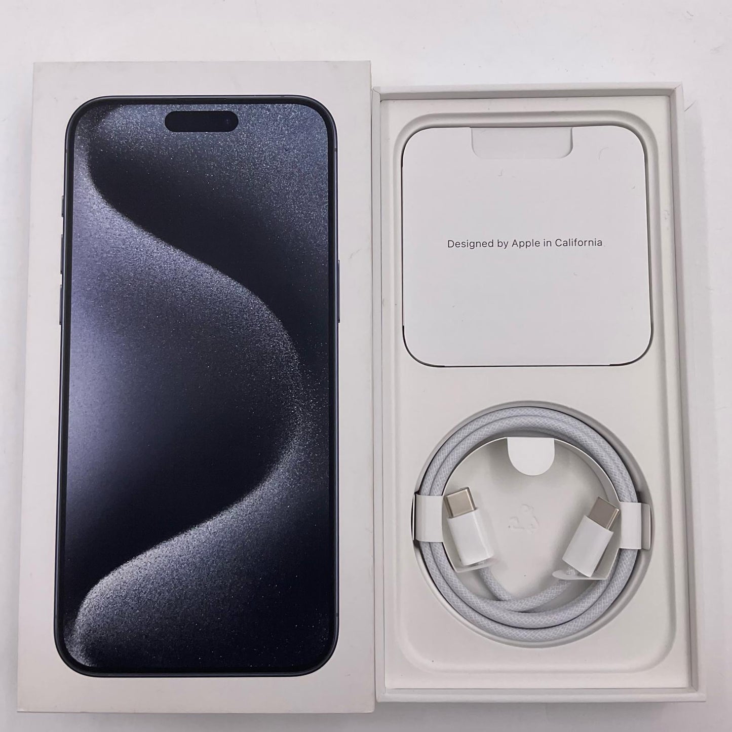 【全額返金保証】【最速発送】Apple iPhone iPhone 15 Pro Max 256GB ブルーチタニウム SIMフリー 白ロム 美品 動作確認済 97%