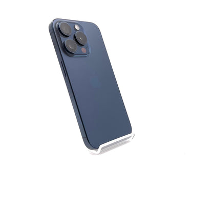 【全額返金保証】【最速発送】Apple iPhone iPhone 15 Pro 256GB ブルーチタニウム docomo 白ロム 美品 動作確認済 89%