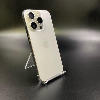 【全額返金保証】【最速発送】Apple iPhone iPhone 15 Pro 512GB ホワイトチタニウム SIMフリー 白ロム 動作確認済 84%