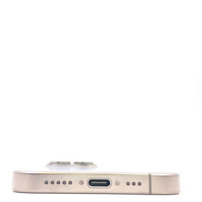 【全額返金保証】【最速発送】Apple iPhone iPhone 15 Pro 256GB ナチュラルチタニウム SIMフリー 白ロム 美品 動作確認済 91%