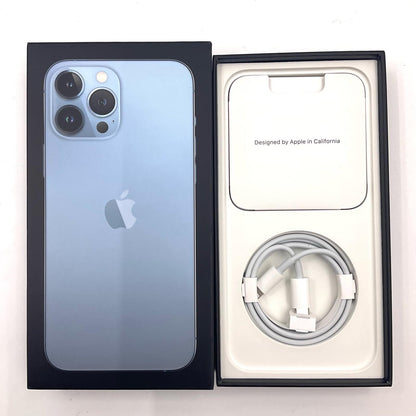 【全額返金保証】【最速発送】Apple iPhone iPhone 13 Pro Max 256GB シエラブルー 楽天モバイル SIMフリー 動作確認済 84%
