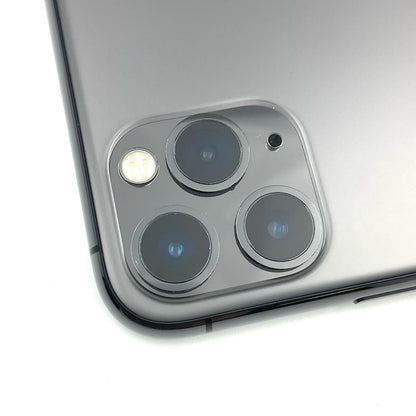 【全額返金保証】【最速発送】Apple iPhone iPhone 11 Pro 256GB スペースグレイ Softbank SIMフリー 白ロム 動作確認済 77%