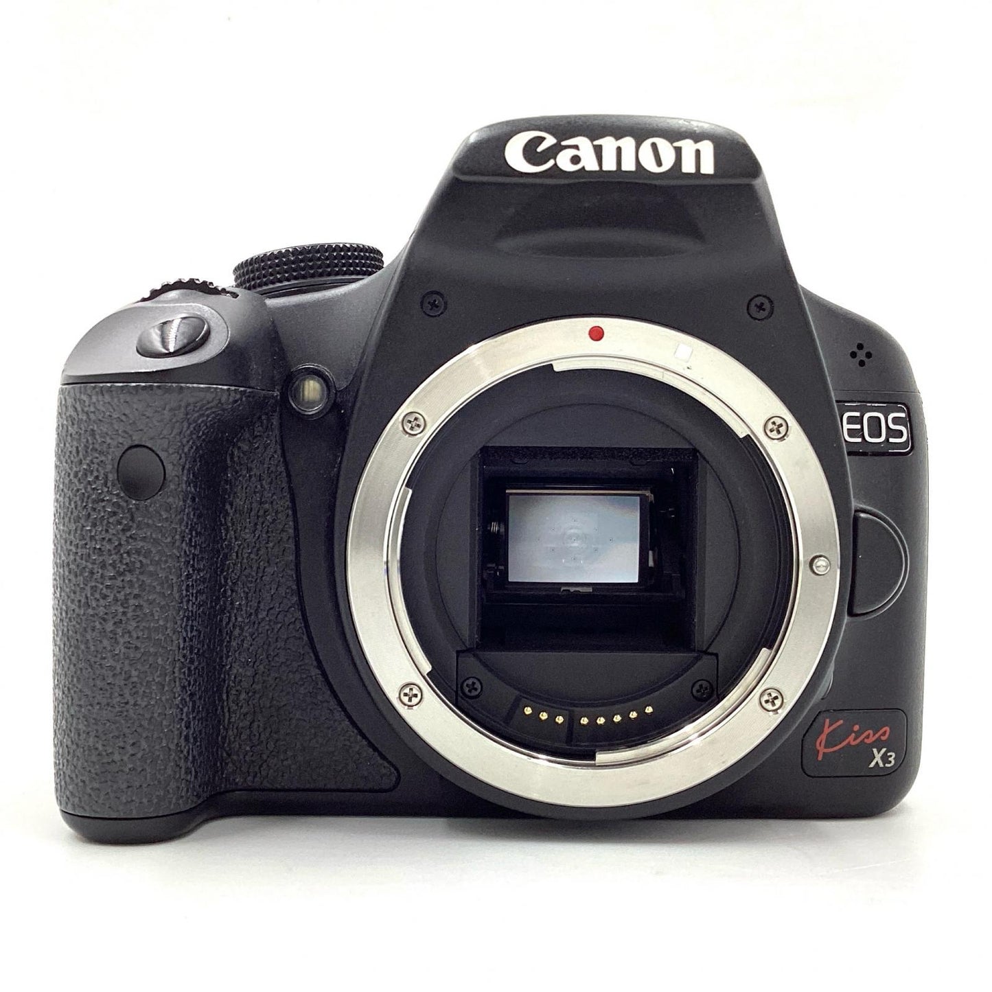 【全額返金保証】【最速発送】Canon デジタル一眼 EOS Kiss X3 ボディ ブラック 動作確認済