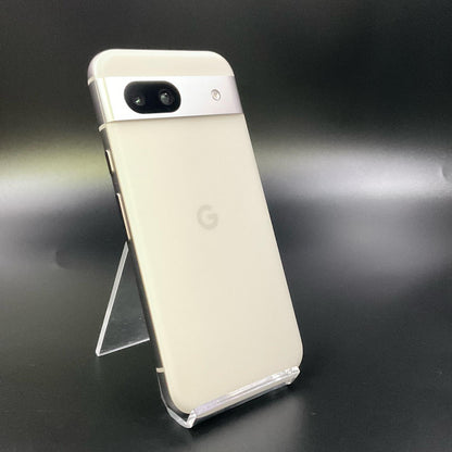 【全額返金保証】【最速発送】Google Pixel 8a 128GB Porcelain docomo G576D 白ロム 超美品 動作確認済
