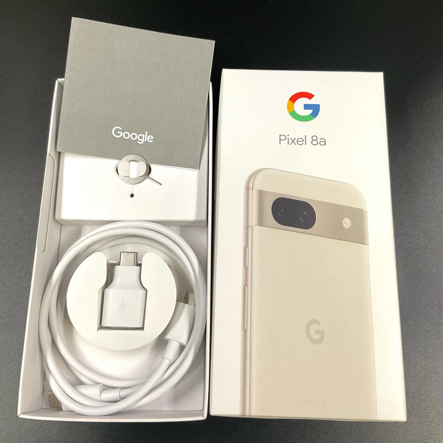 【全額返金保証】【最速発送】Google Pixel 8a 128GB Porcelain docomo G576D 白ロム 超美品 動作確認済