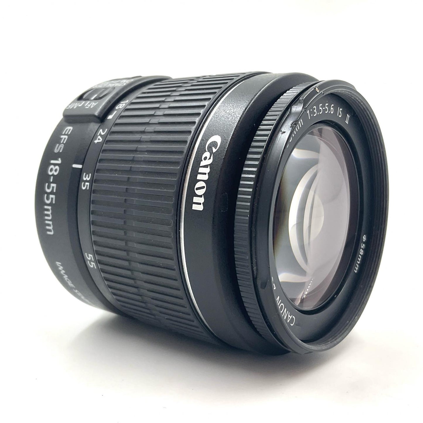 【全額返金保証】【最速発送】Canon EF-S18-55mm F3.5-5.6 IS II 動作確認済