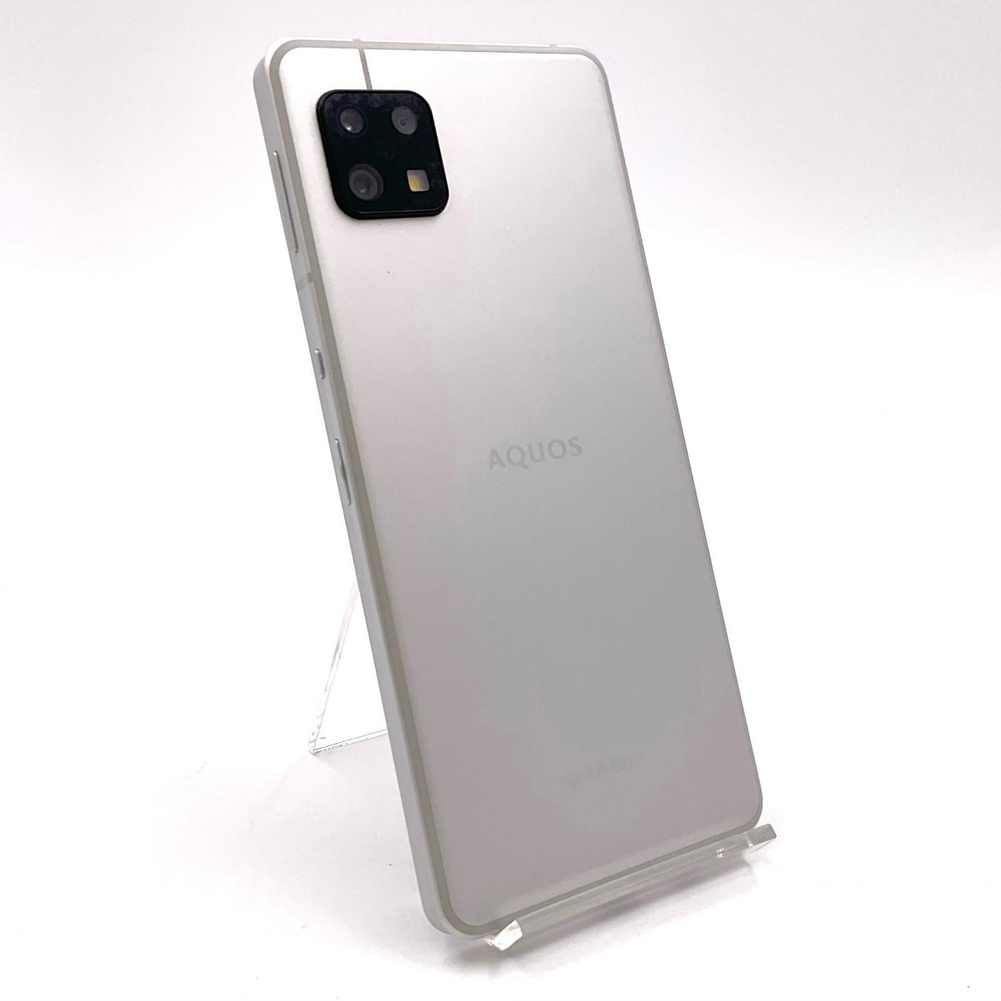 【最速発送】SHARP AQUOS sense6 128GB シルバー SIMフリー SH-M19 白ロム【難有】