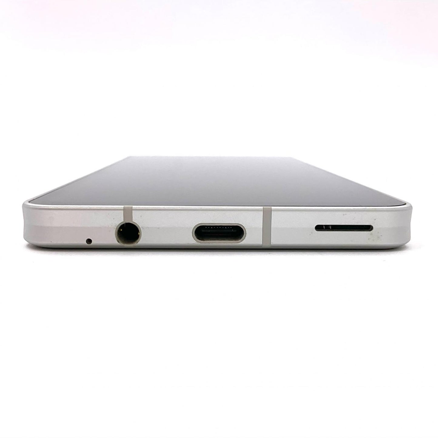 【最速発送】SHARP AQUOS sense6 128GB シルバー SIMフリー SH-M19 白ロム【難有】