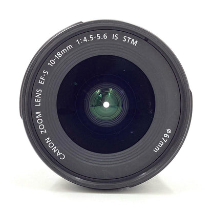 【最速発送】Canon EF-S10-18mm F4.5-5.6 IS STM【難有】