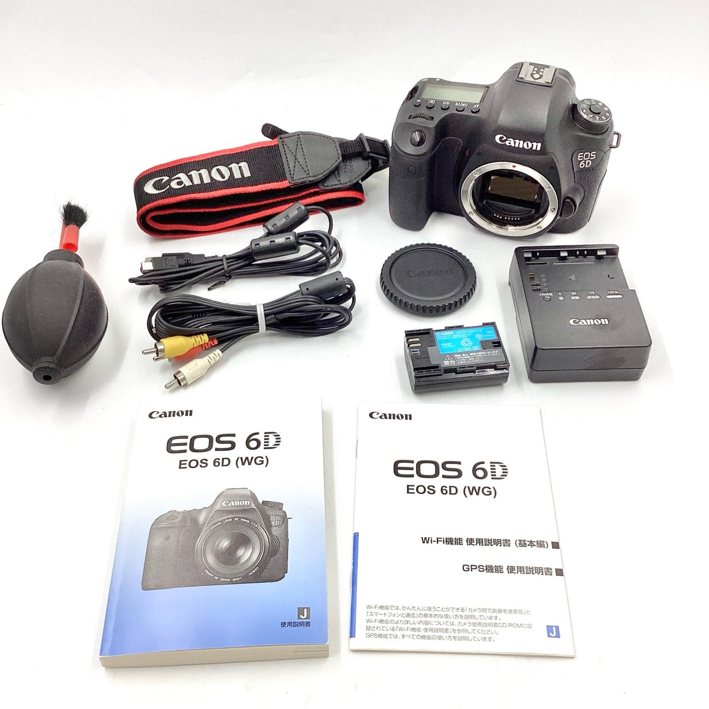 【全額返金保証】【最速発送】Canon デジタル一眼 EOS 6D ボディ ブラック 動作確認済