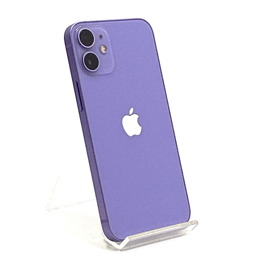 【全額返金保証】【最速発送】Apple iPhone iPhone 12 mini 128GB パープル SIMフリー 白ロム 動作確認済 77%