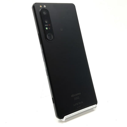 【最速発送】Sony Xperia Xperia1 III 256GB フロストブラック docomo SO-51B 白ロム【難有】