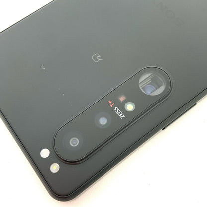 【最速発送】Sony Xperia Xperia1 III 256GB フロストブラック docomo SO-51B 白ロム【難有】