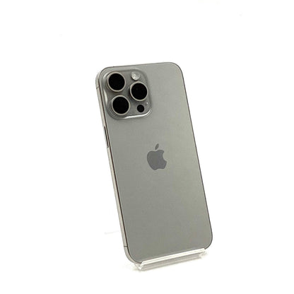 【全額返金保証】【最速発送】Apple iPhone iPhone 15 Pro Max 256GB ナチュラルチタニウム SIMフリー 白ロム 動作確認済 86%
