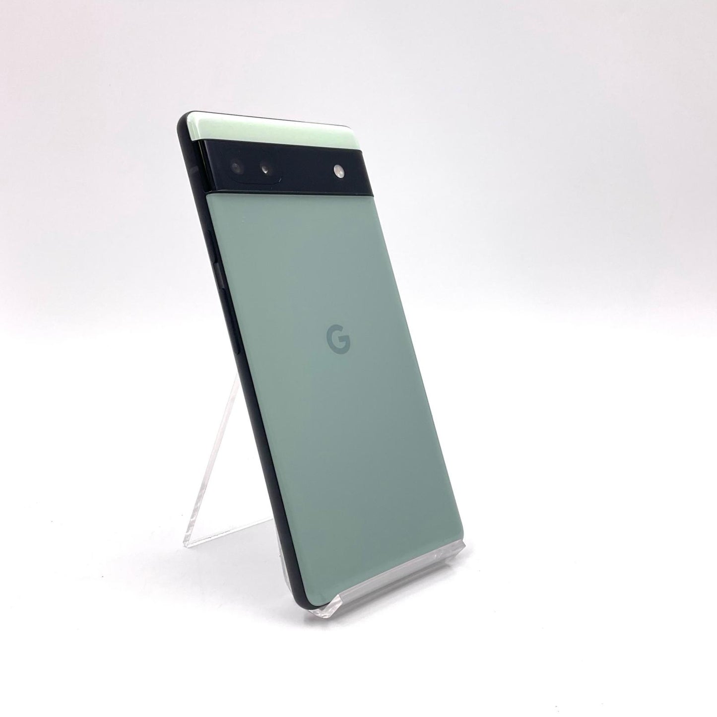【全額返金保証】【最速発送】Google Pixel 6a 128GB Sage au GB17L 白ロム 動作確認済