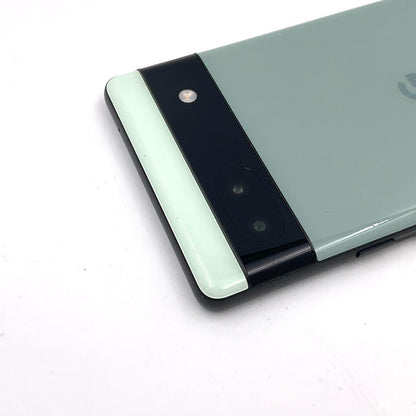 【全額返金保証】【最速発送】Google Pixel 6a 128GB Sage au GB17L 白ロム 動作確認済