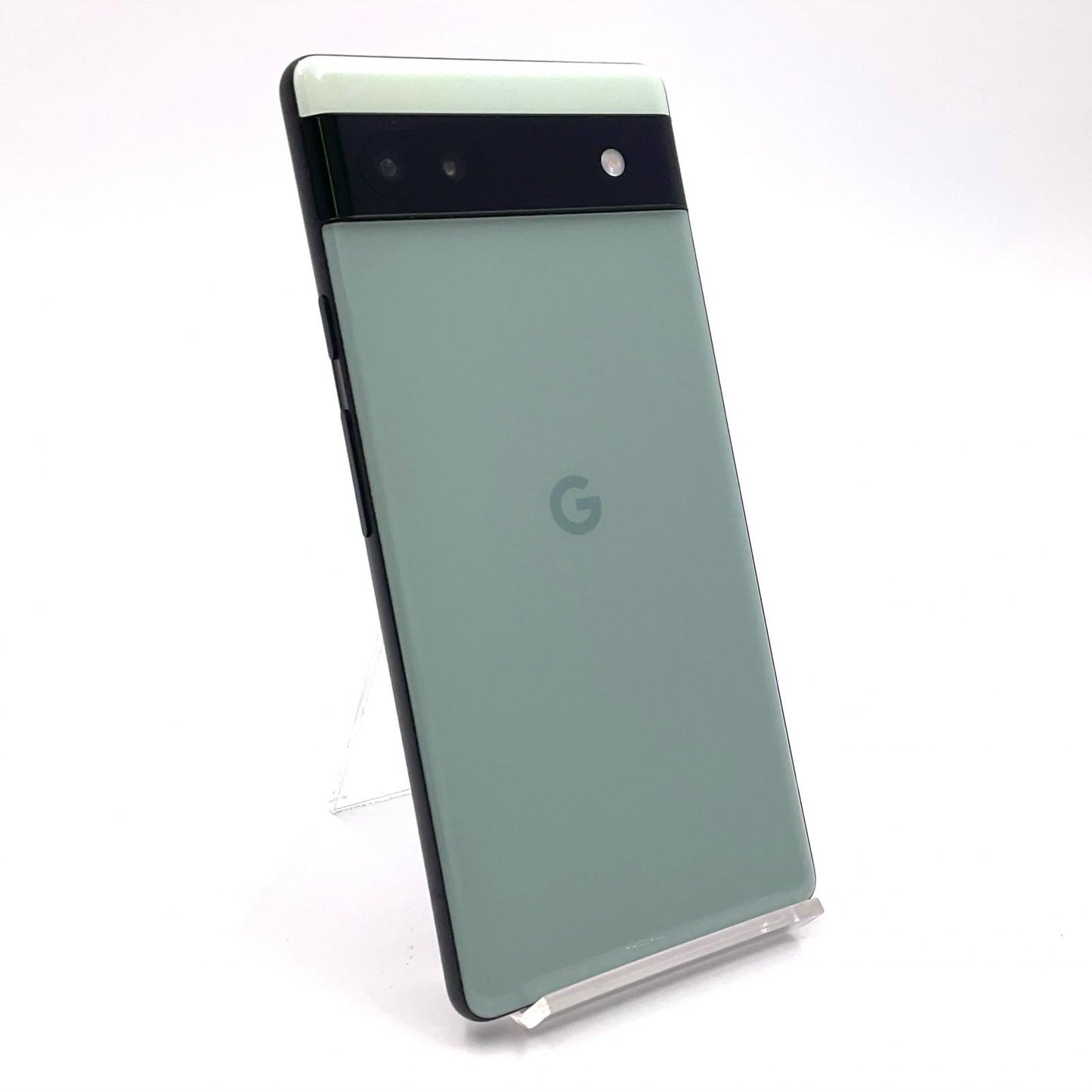 【全額返金保証】【最速発送】Google Pixel 6a 128GB Sage au GB17L 白ロム 動作確認済