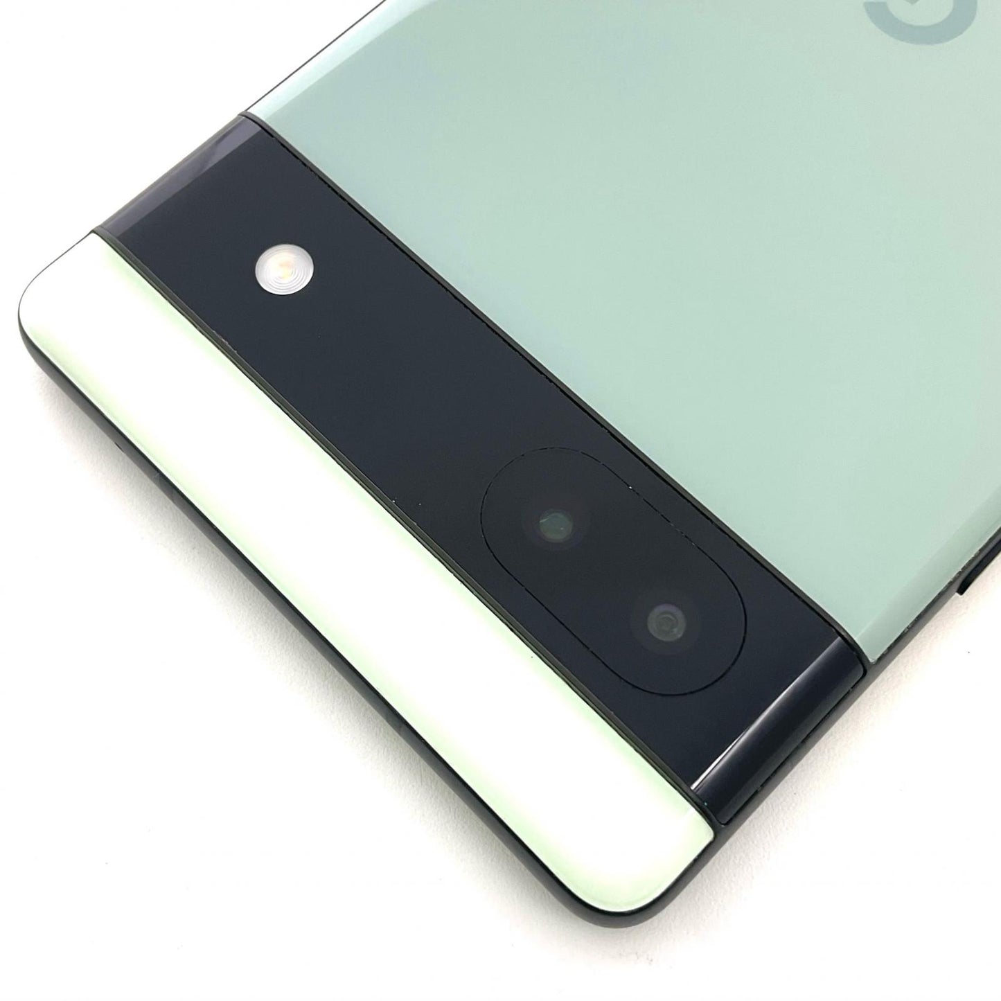 【全額返金保証】【最速発送】Google Pixel 6a 128GB Sage au GB17L 白ロム 動作確認済