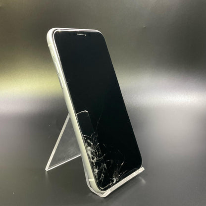 【最速発送】Apple iPhone iPhone XR 64GB ホワイト au 白ロム【難有】 81%
