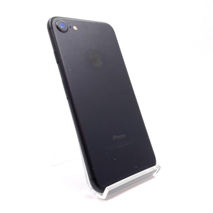 【全額返金保証】【最速発送】Apple iPhone iPhone 7 128GB ブラック au 白ロム 動作確認済 100%