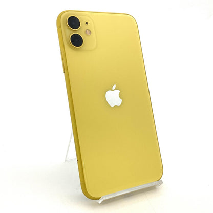 【全額返金保証】【最速発送】Apple iPhone iPhone 11 64GB イエロー docomo 白ロム 動作確認済 81%