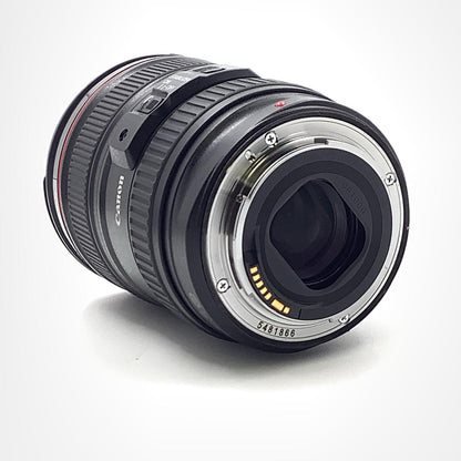 【全額返金保証】【最速発送】Canon EF24-105mm F4L IS USM 美品 動作確認済