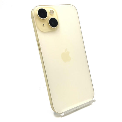 【全額返金保証】【最速発送】Apple iPhone iPhone 15 128GB イエロー SIMフリー 白ロム 動作確認済 84%