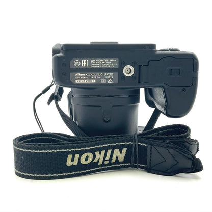 【全額返金保証】【最速発送】Nikon コンパクトデジタルカメラ COOLPIX B700 ブラック 動作確認済