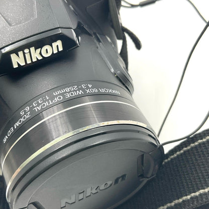 【全額返金保証】【最速発送】Nikon コンパクトデジタルカメラ COOLPIX B700 ブラック 動作確認済
