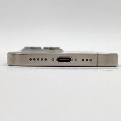 【全額返金保証】【最速発送】Apple iPhone iPhone 15 Pro 256GB ナチュラルチタニウム SIMフリー 白ロム 超美品 動作確認済 100%