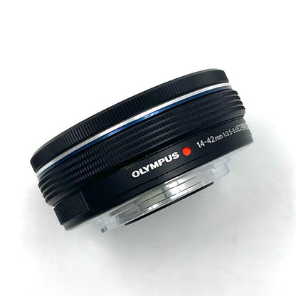 【全額返金保証】【最速発送】OLYMPUS M.ZUIKO DIGITAL ED 14-42mm F3.5-5.6 EZ 美品 動作確認済