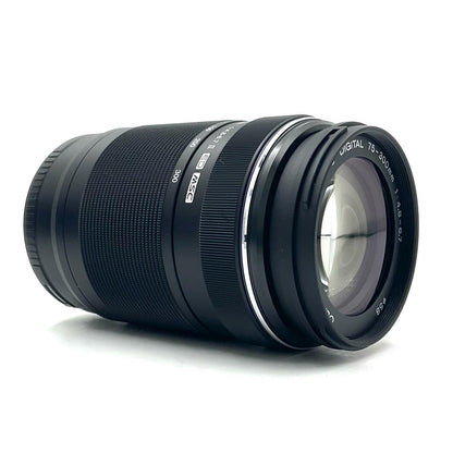 【全額返金保証】【最速発送】OLYMPUS M.ZUIKO DIGITAL ED 75-300mm F4.8-6.7 II [ブラック] 美品 動作確認済