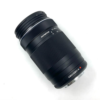 【全額返金保証】【最速発送】OLYMPUS M.ZUIKO DIGITAL ED 75-300mm F4.8-6.7 II [ブラック] 美品 動作確認済